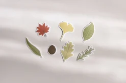 21pcs Leaves Cereal Sticker Set