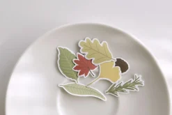 21pcs Leaves Cereal Sticker Set
