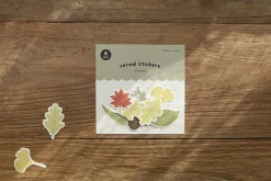 21pcs Leaves Cereal Sticker Set