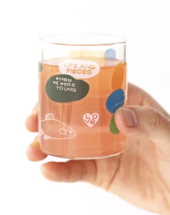 6pcs Life & Pieces Clear Sticker Set