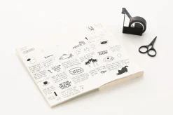 6pcs Life & Pieces Clear Sticker Set