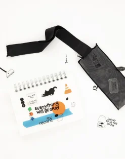 6pcs Life & Pieces Clear Sticker Set