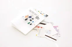 6pcs Life & Pieces Clear Sticker Set