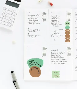 8pcs Life & Pieces Fragment Removable Sticker Set