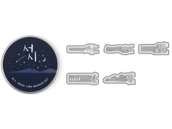5pcs Literature Tin Bookmark Set