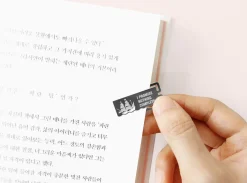 5pcs Literature Tin Bookmark Set