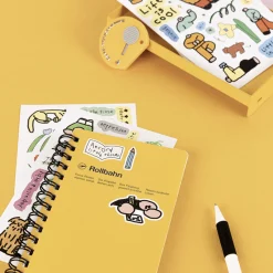 8pcs Little Things Drawing Removable Sticker Set