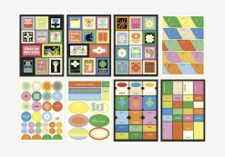 8pcs Little Things Label Sticker Set