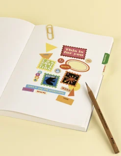 8pcs Little Things Label Sticker Set