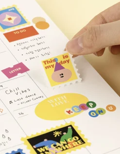 8pcs Little Things Label Sticker Set