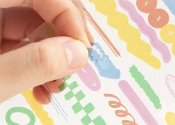 8pcs Little Things See-through Sticker Set