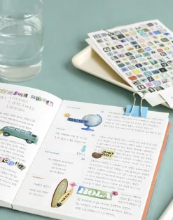 6pcs Magazine Collage Sticker Set