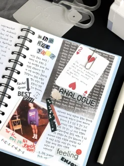 6pcs Magazine Collage Sticker Set