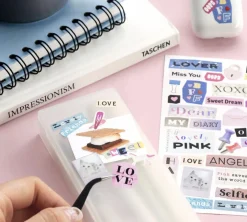 6pcs Magazine Collage Sticker Set