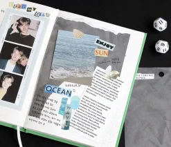6pcs Magazine Collage Sticker Set