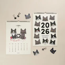 10pcs Mini Cat Face Card Set