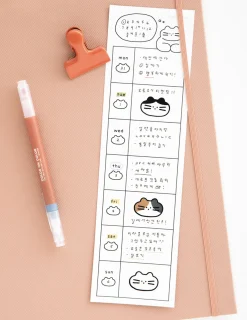 2pcs Mini Cat & Ghost Removable Sticker Set