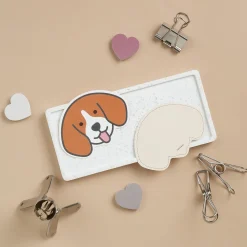 10pcs Mini Dog Face Card Set