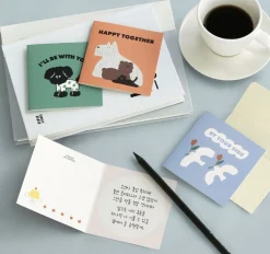 24pcs Mini Friends Card Set