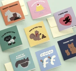 24pcs Mini Friends Card Set