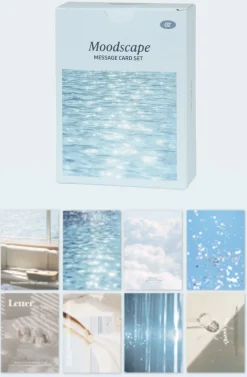 24pcs Mini Moodscape Postcard Set