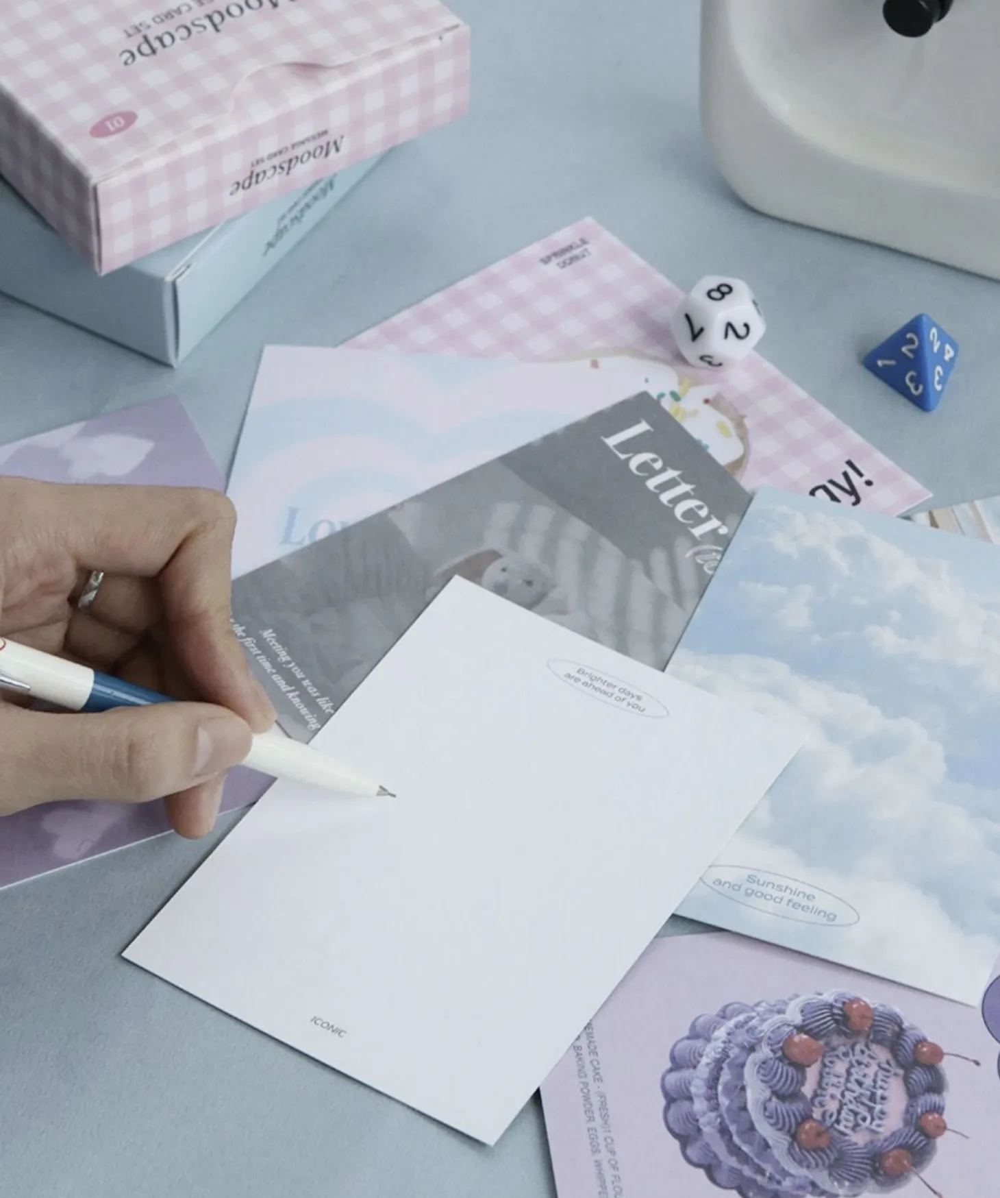24pcs Mini Moodscape Postcard Set