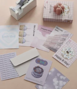 24pcs Mini Moodscape Postcard Set