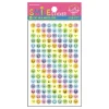 6pcs Mini Pastel Emoji Sticker Set
