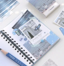 50pcs Moodscape Background Sticker Set