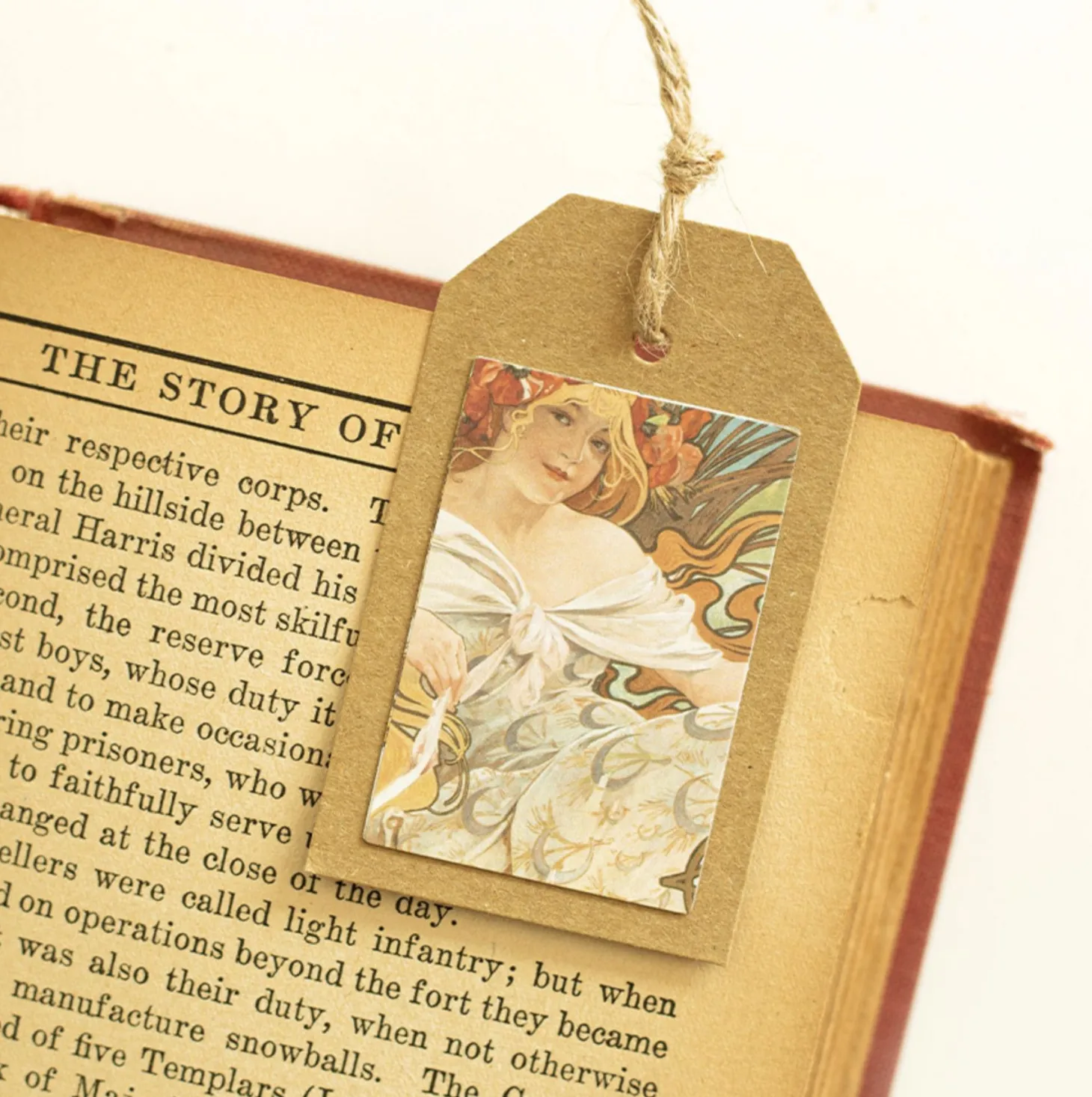 48pcs Mucha Label Sticker Set