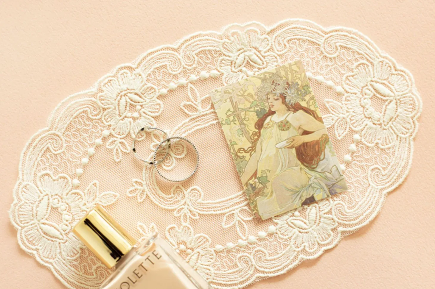 48pcs Mucha Label Sticker Set