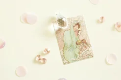 48pcs Mucha Label Sticker Set