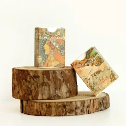 48pcs Mucha Label Sticker Set