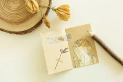 48pcs Mucha Label Sticker Set