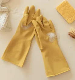 3pcs Natural Rubber Latex Gloves Set