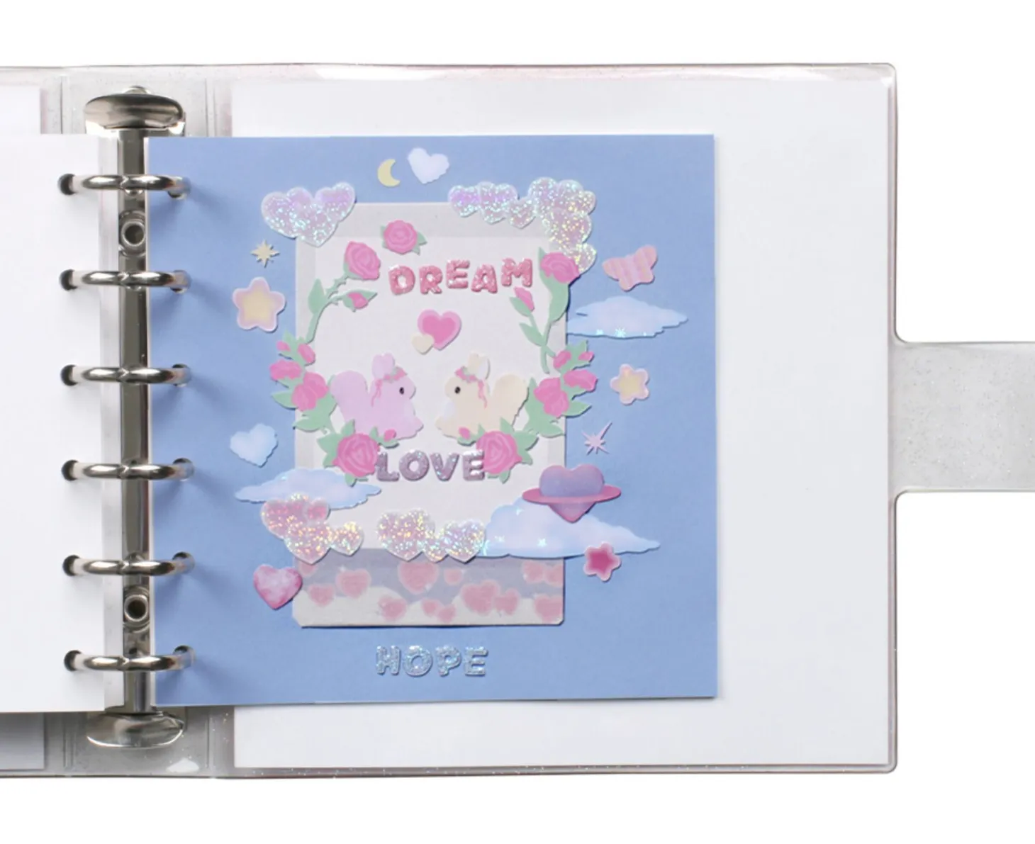 4pcs Number&Alphabet Sticker Set