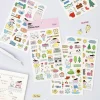 6pcs Palette Daily Sticker Set