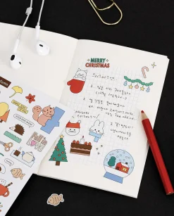 6pcs Palette Daily Sticker Set