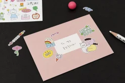 6pcs Palette Daily Sticker Set