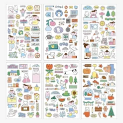 6pcs Palette Daily Sticker Set