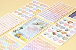 8pcs Paperian Removable Deco Sticker Set