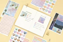 8pcs Paperian Removable Deco Sticker Set