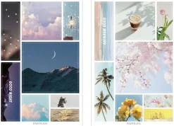 8pcs Paperian Removable Deco Sticker Set