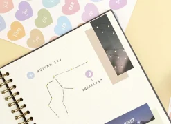 8pcs Paperian Removable Deco Sticker Set