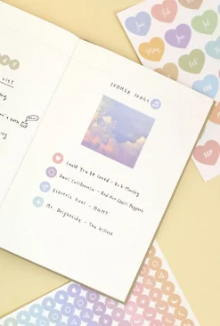 8pcs Paperian Removable Deco Sticker Set