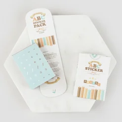 1152pcs Pastel Alphabet Sticker Set