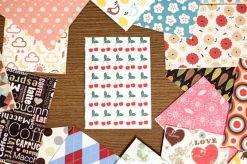 48pcs Pattern Label Sticker Set