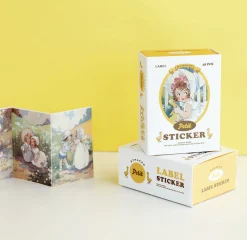 48pcs Petit Label Sticker Set
