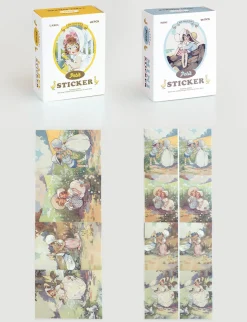 48pcs Petit Label Sticker Set