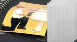 3pcs Photo Corner Pocket Sticker Set